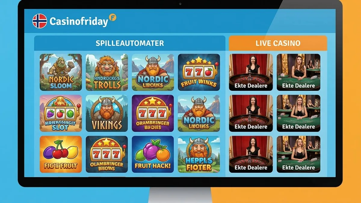 Kasinospill og spilleautomater